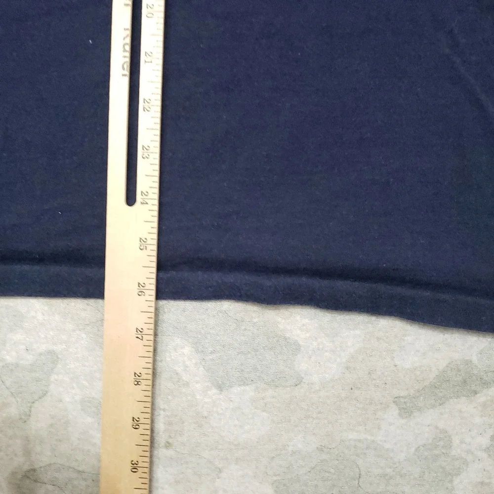 Vintage Native Shirt Mens XL Blue Signal Sports Short Sleeve Single Stitch - Picture 10 of 11